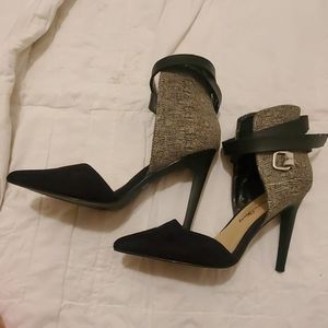 Worn 1 time black stilettos